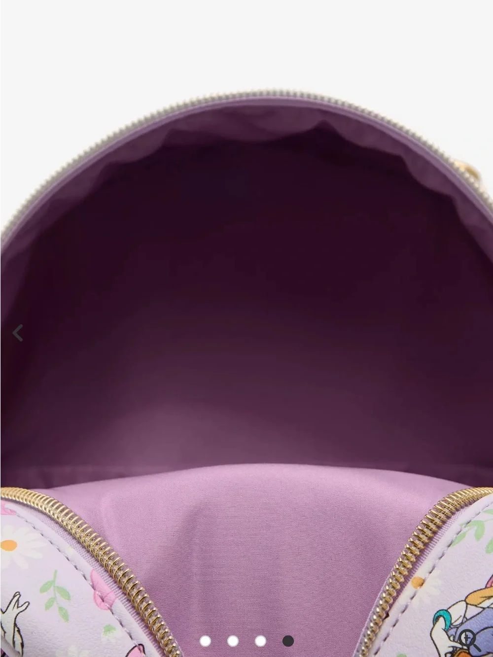 Loungefly Disney Daisy Duck Am I The Problem? Mini Backpack